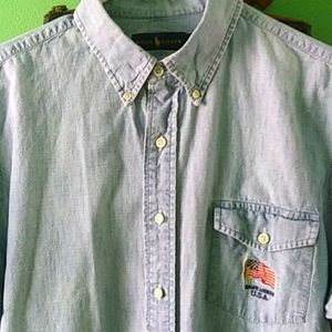 Ralph Lauren, XL, blue, Exclusive Decoration USA